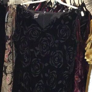 Whimsygoth Rose Fringe Dress